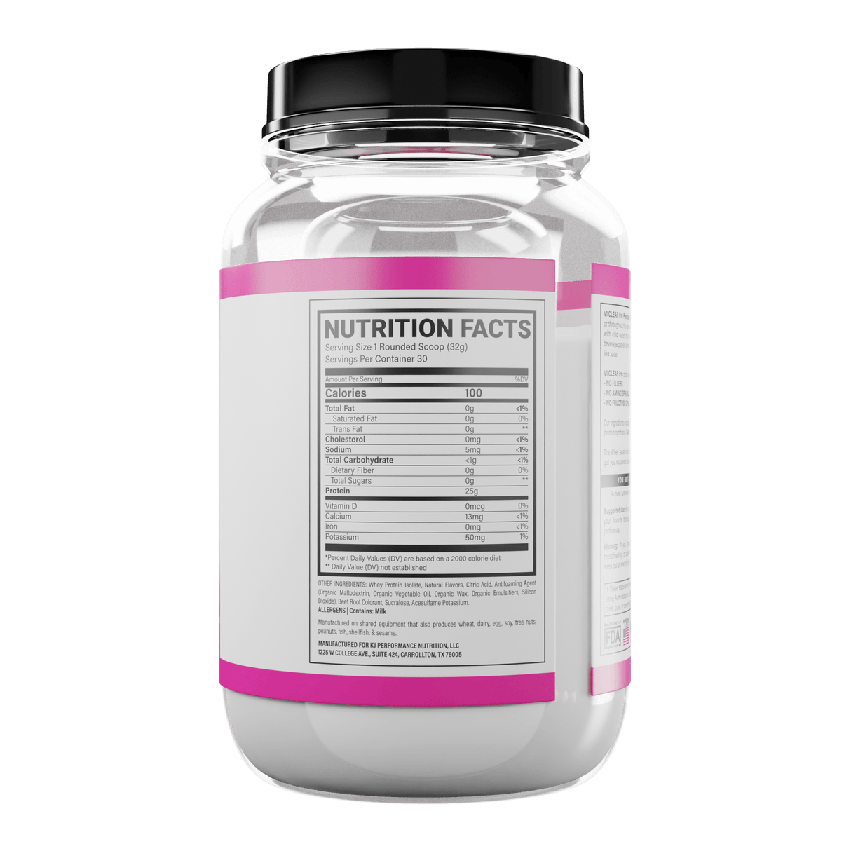 CLEAR JUICE PROTEIN - V1 NUTRA